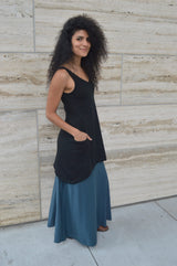 Dragonfly Dress - perfect pocket dress 100% organic cotton - V-neck dress