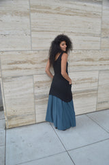 Dragonfly Dress - perfect pocket dress 100% organic cotton - V-neck dress