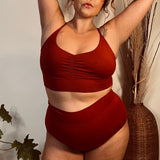 SIZE XL - soft comfortable organic cotton underwear - high waisted