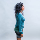 Cebra Mini Skirt- Stripped Mini Skirt/Dress - convertible mini skirt