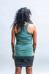 Cebra Mini Skirt- Stripped Mini Skirt/Dress - convertible mini skirt