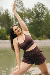 Piedra Shorts - Mid length shorts with pockets - soft and comfortable shorts