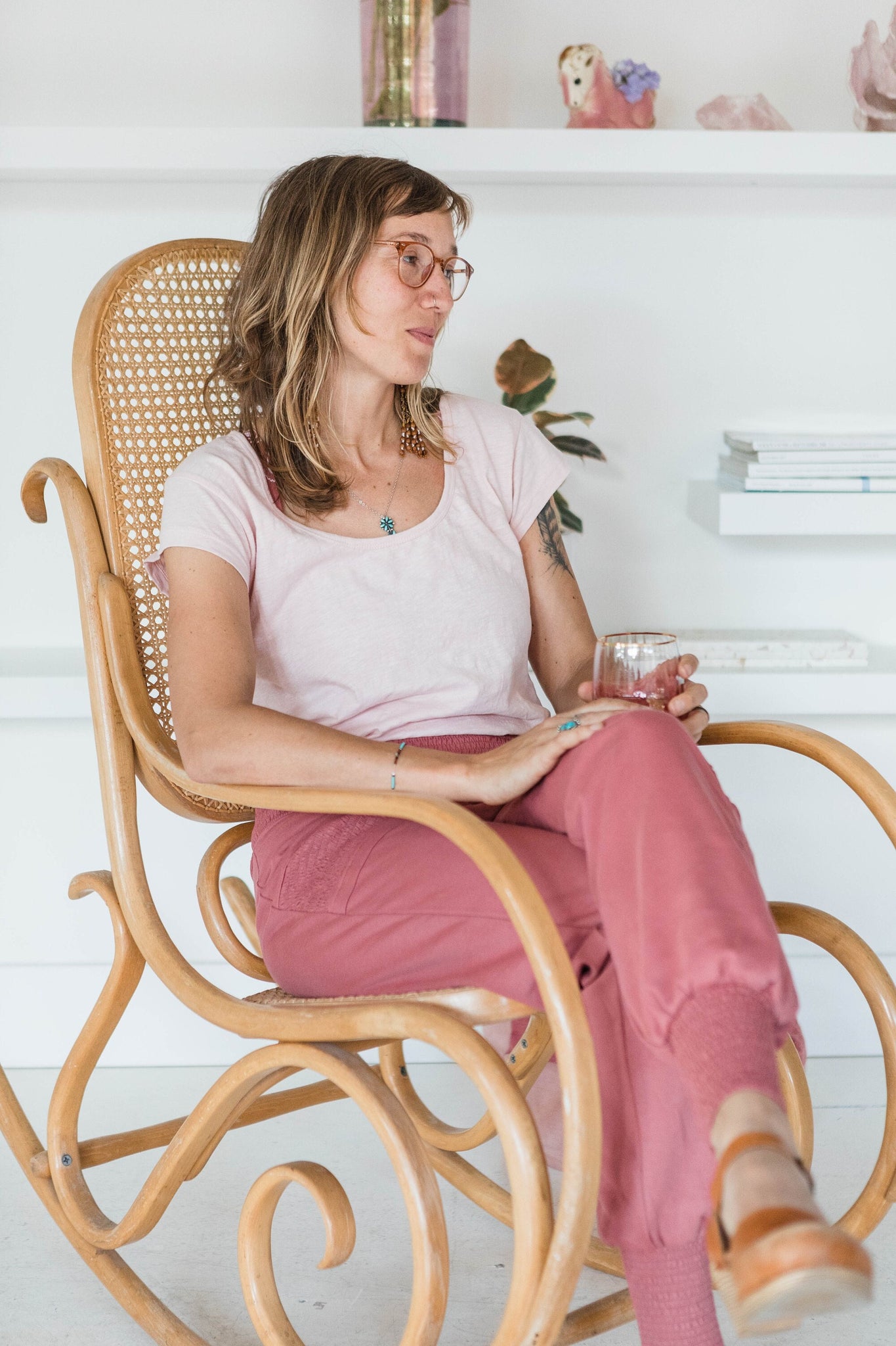 Serene Shirt - Organic cotton scoop neck t shirt - organic slub jersey
