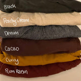 Piedra Shorts- Organic Cotton Shorts: Mid Length with pockets