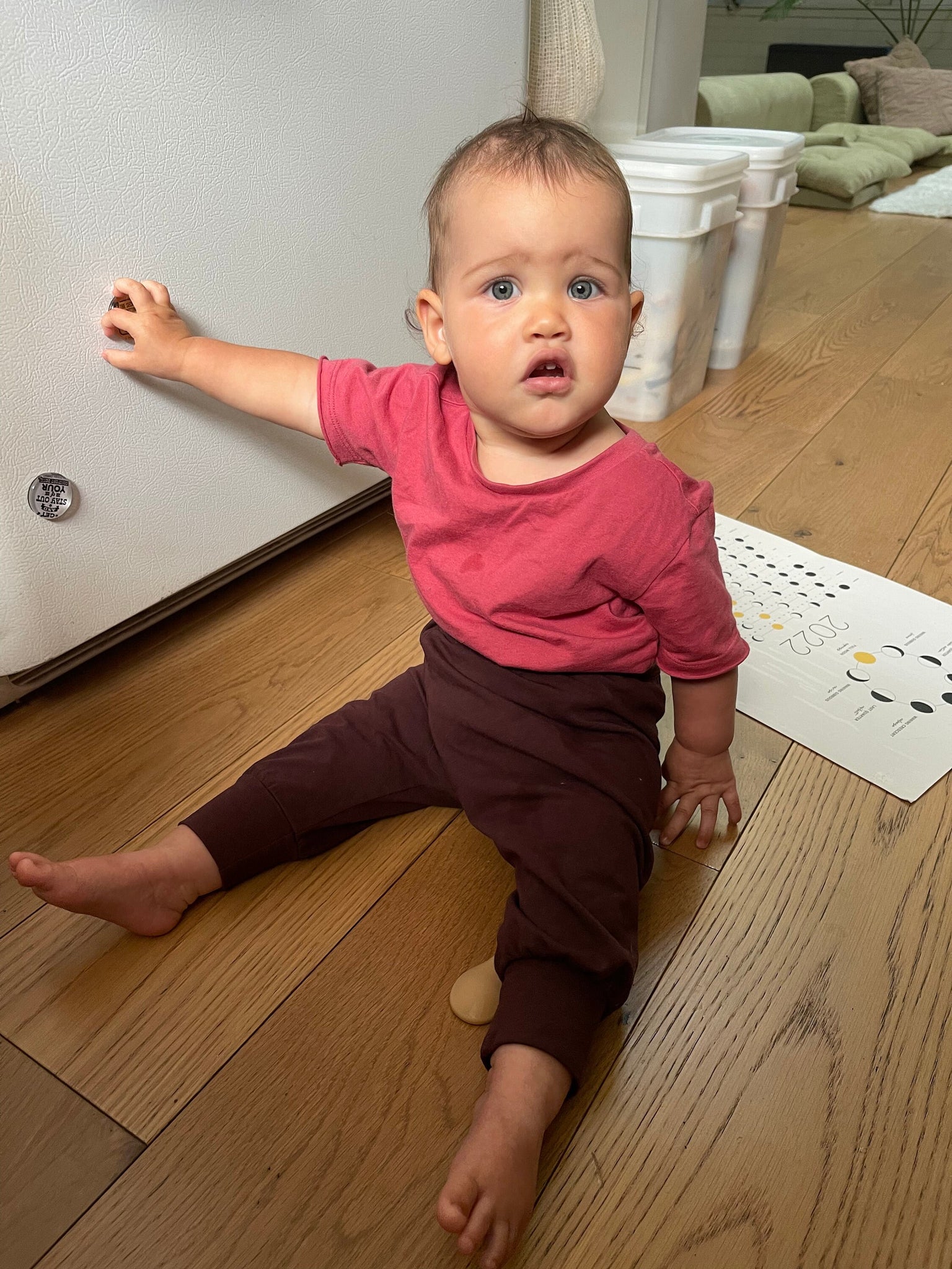 Organic Cotton baby pants - stretchy pants for little legs - soft baby pants