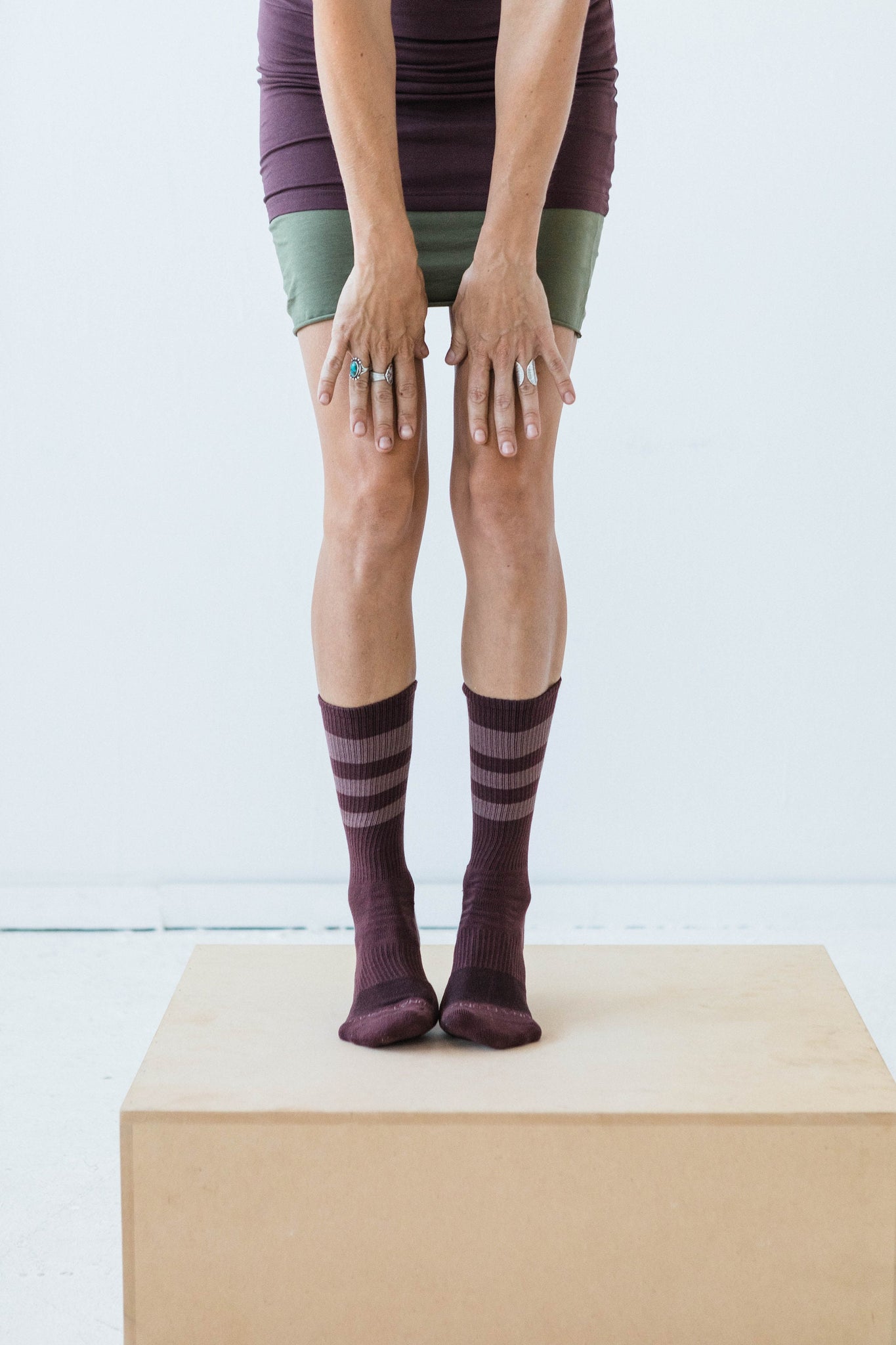 Organic Cotton Crew Socks - Packs of soft and breathable tall socks