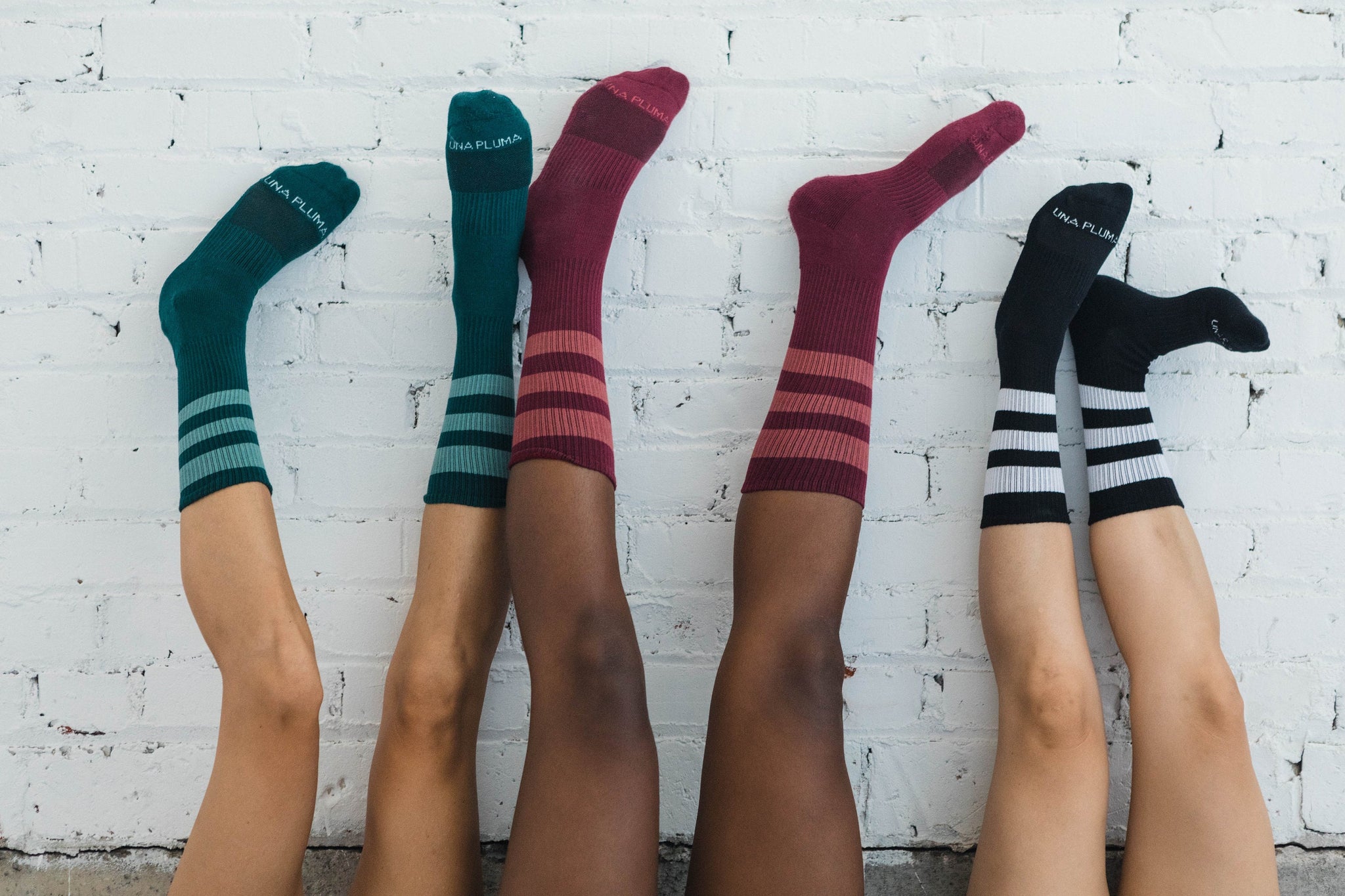 Organic Cotton Crew Socks - Packs of soft and breathable tall socks