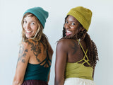 100% Organic Cotton Knit Hat - Super soft beanie from all natural fibers