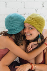 100% Organic Cotton Knit Hat - Super soft beanie from all natural fibers