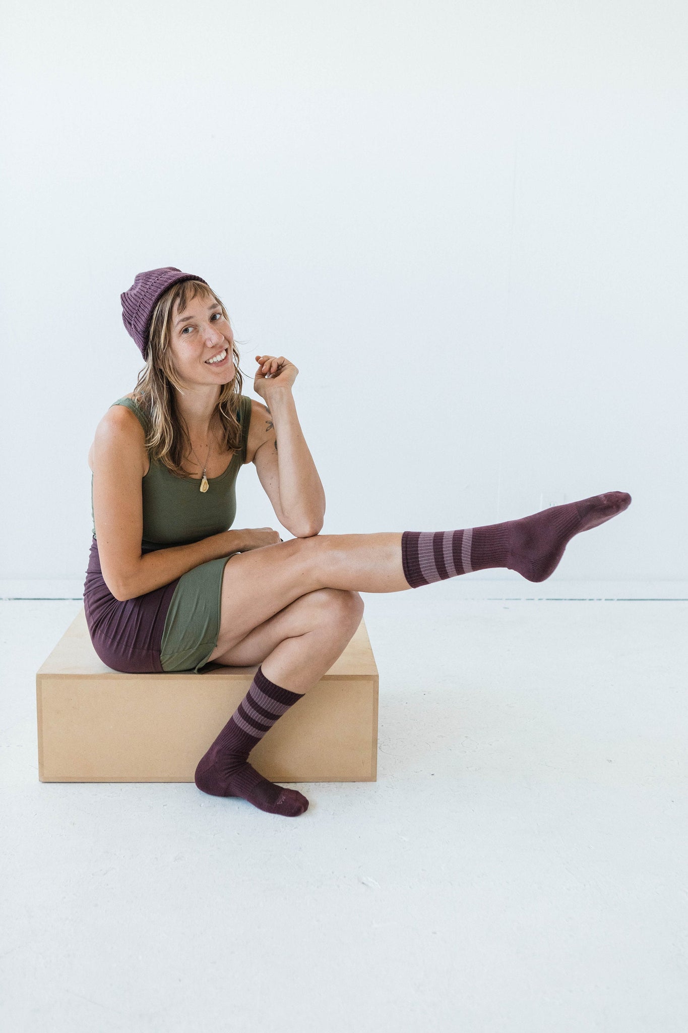 Organic Cotton Crew Socks - Packs of soft and breathable tall socks
