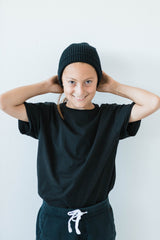 100% Organic Cotton Knit Hat - Super soft beanie from all natural fibers