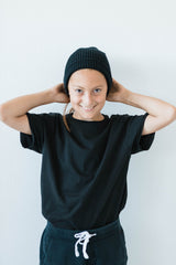 100% Organic Cotton Knit Hat - Super soft beanie from all natural fibers
