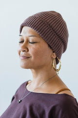 100% Organic Cotton Knit Hat - Super soft beanie from all natural fibers