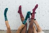 Organic Cotton Crew Socks - Packs of soft and breathable tall socks