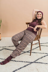 Wool Pants - Limited Edition wool pants with pockets a stretchy waist band and extra long cuffs