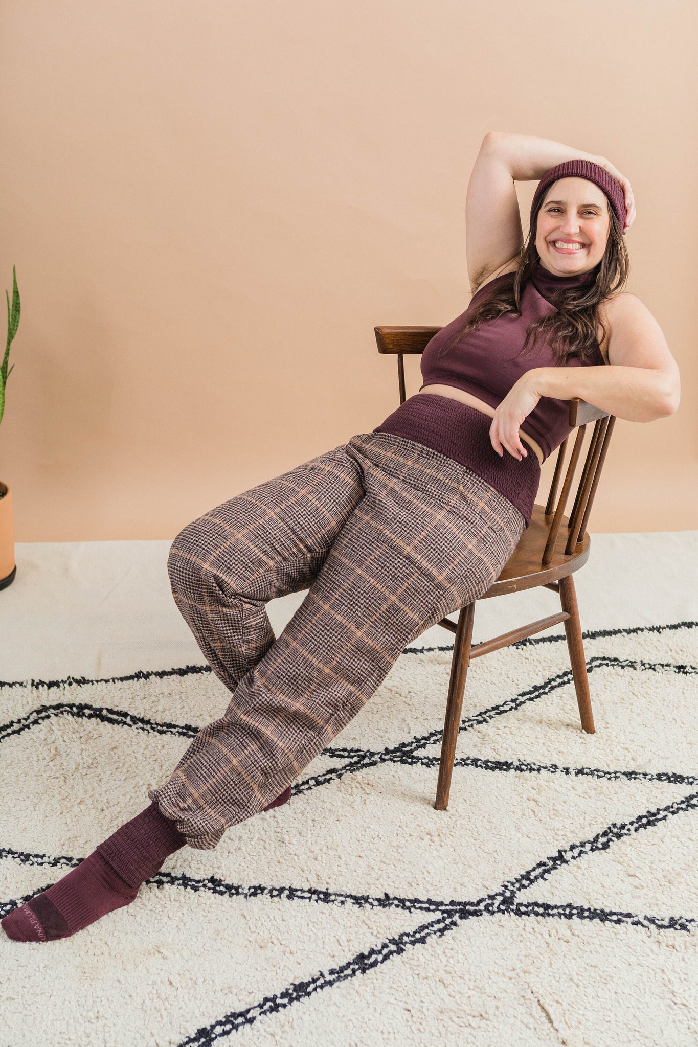 Wool Pants - Limited Edition wool pants with pockets a stretchy waist band and extra long cuffs