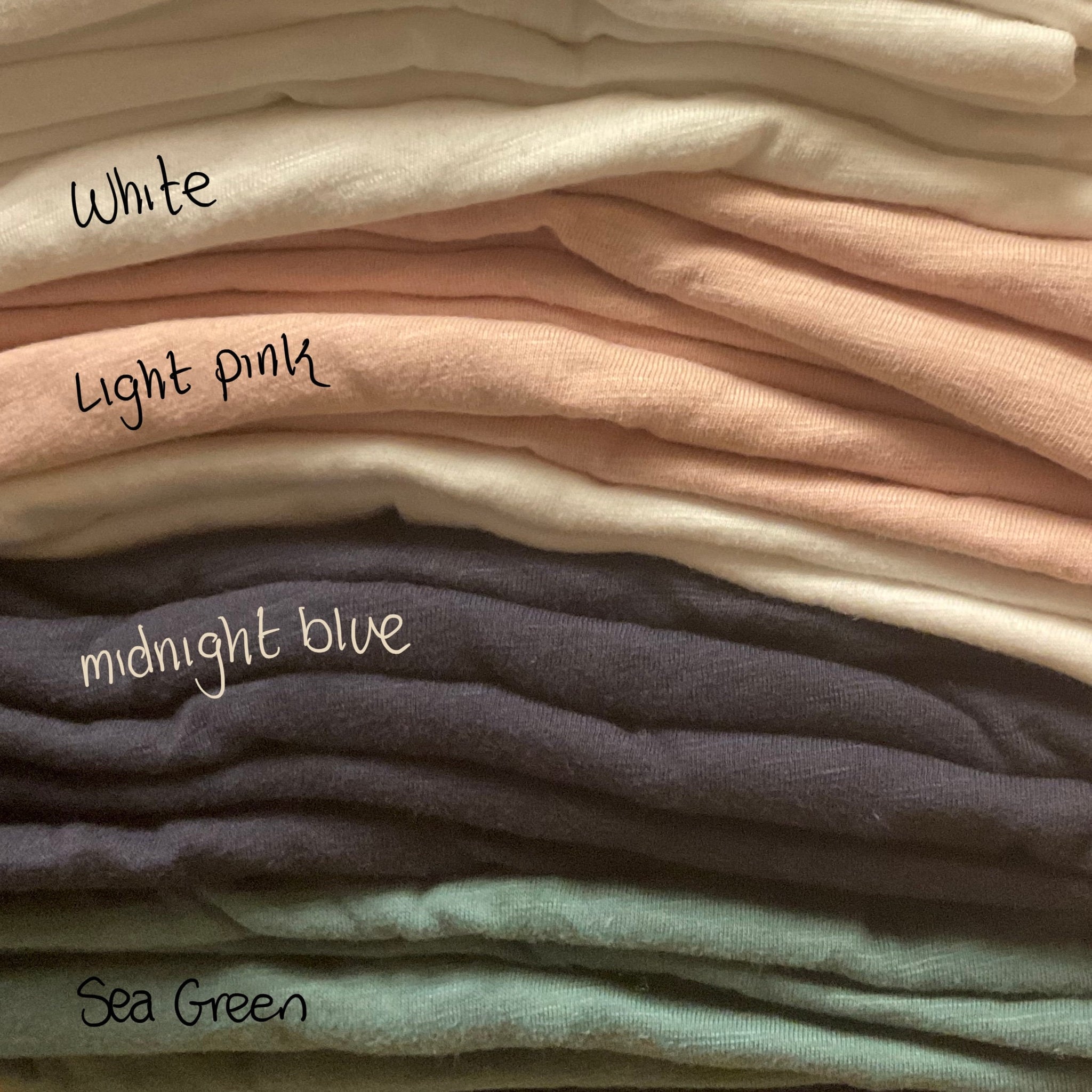 Serene Shirt - Organic cotton scoop neck t shirt - organic slub jersey