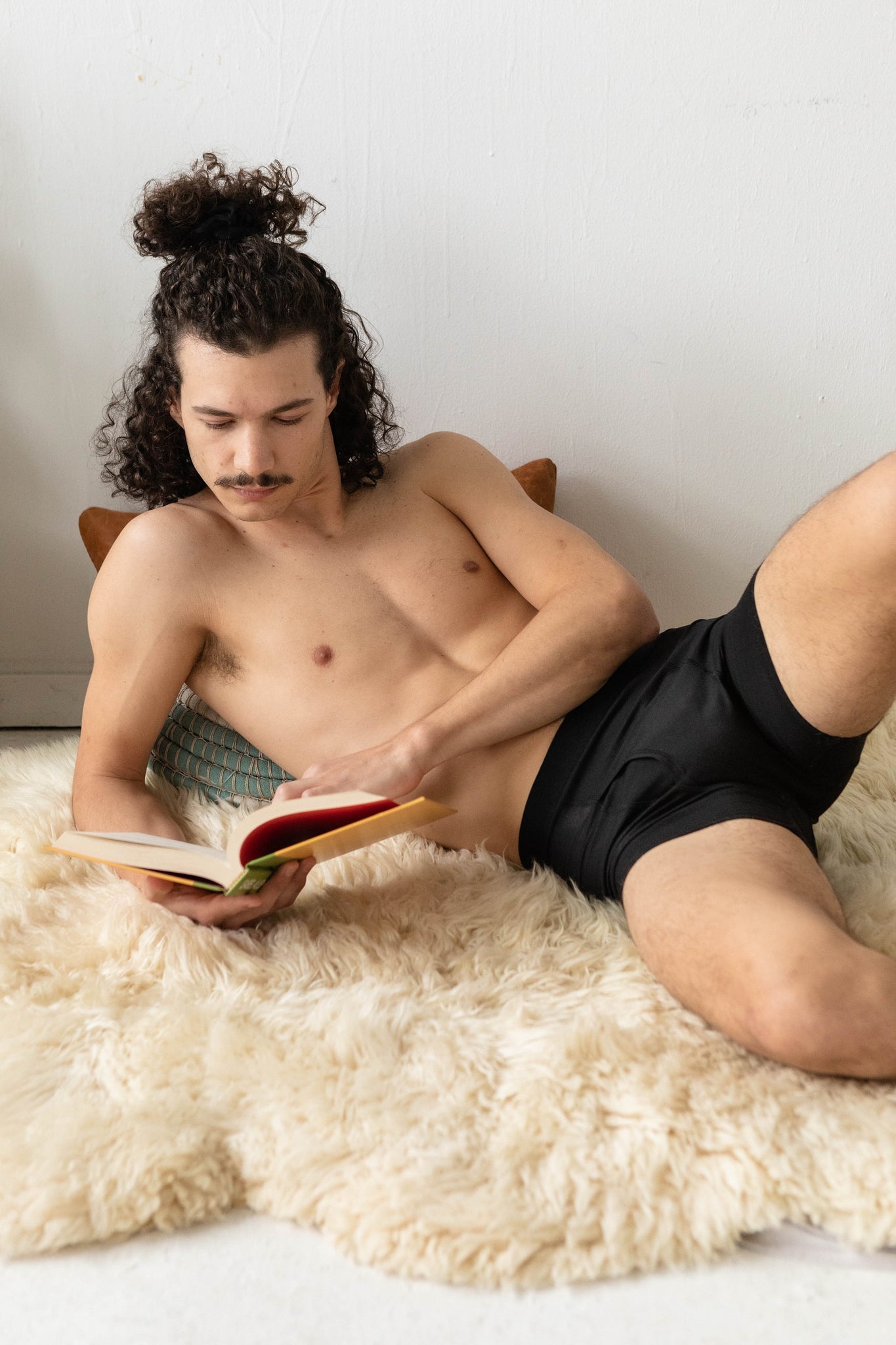Organic Cotton Boxer Briefs - Single pair of men’s underwear - Natural fiber underwear