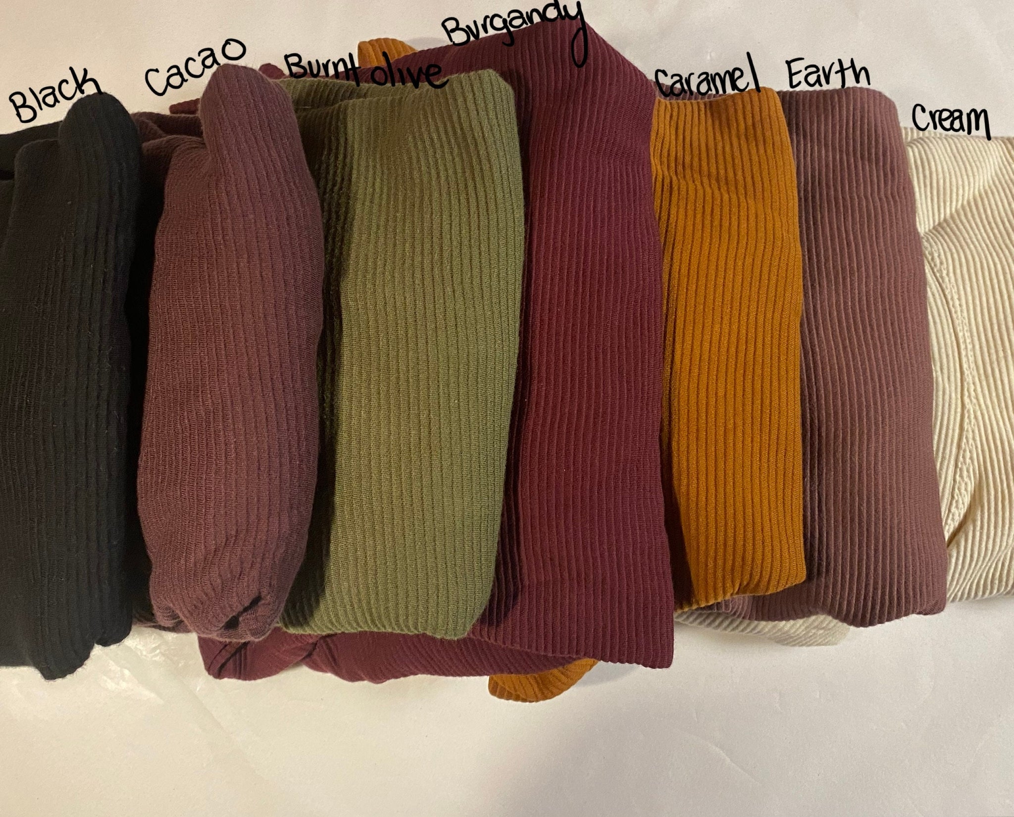 Corduroy Komodo Joggers - Organic Cotton Knit Corduroy Joggers with deep pockets and drawstring waist