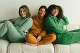 Viento Hoodie - Organic cotton hooded sweatshirt with a big hood and high neckline and deep pockets