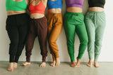 Komodo Joggers - Organic Cotton Unisex Sweatpants with Perfect Pockets in Earth Colors