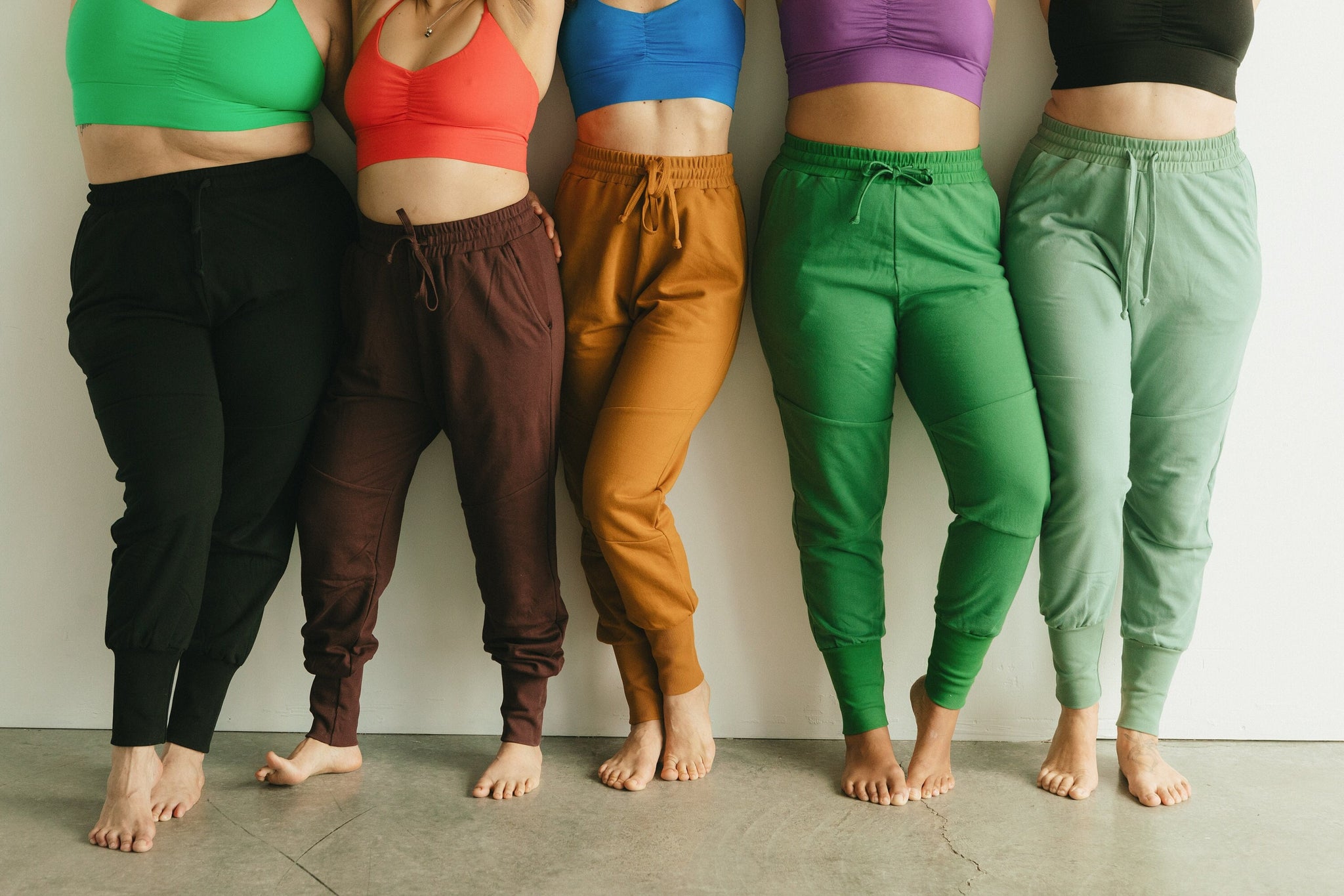 Komodo Joggers - Organic Cotton Unisex Sweatpants with Perfect Pockets in Earth Colors