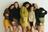 La Mágica - Organic Cotton Sweater: Earthy Colors, One Size