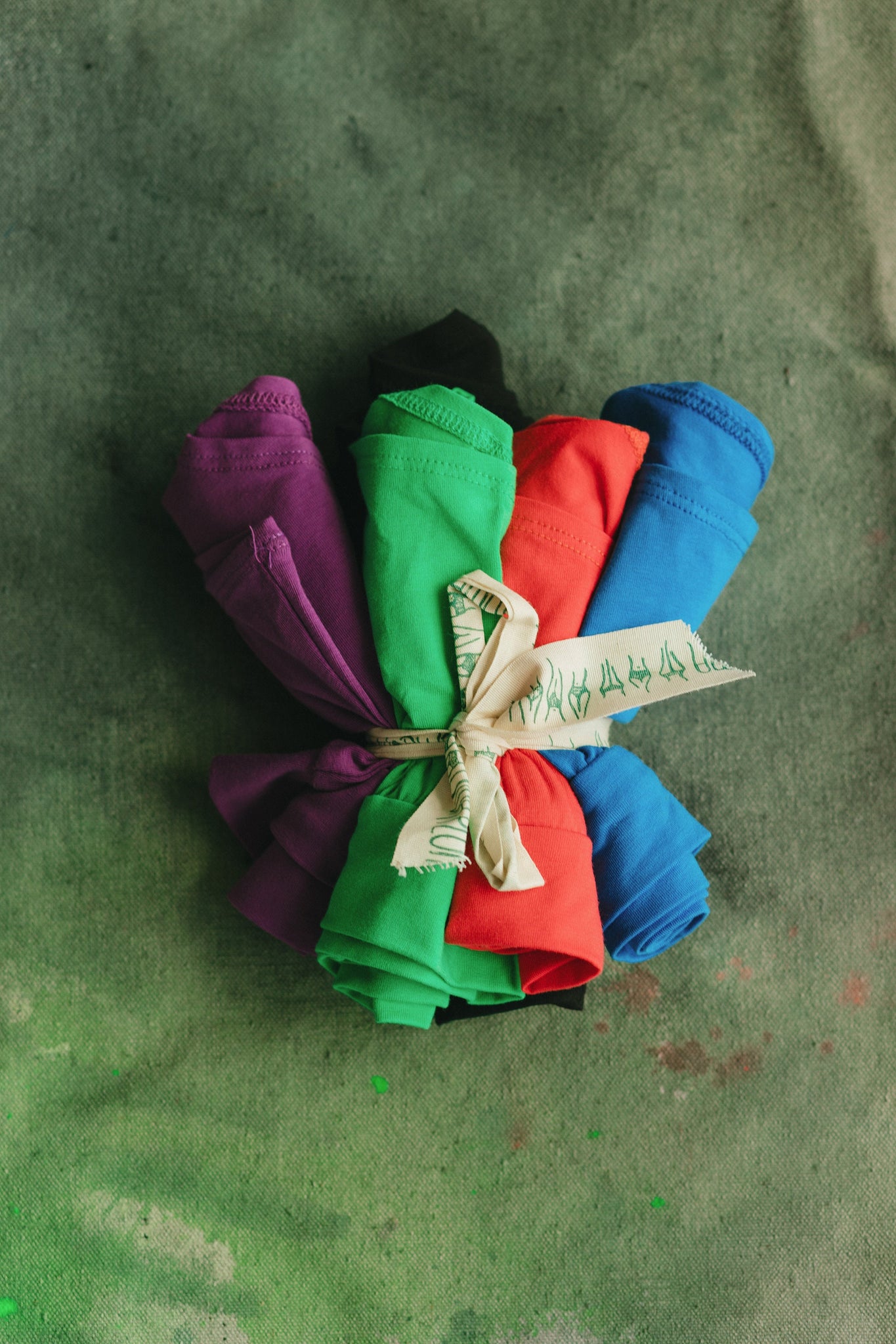 The Neon Underwear Pack - five pack of vibrant organic cotton underwear - five underwear bottoms