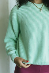 La Mágica Sweater - one hundred percent organic cotton one size fits so many round neck full sleeve sweater in earthy colors
