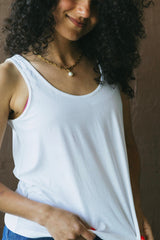 Sol top - lightweight super soft summer tank top made from organic cotton and tencel