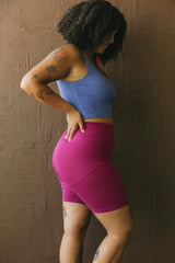 Biker Shorts- Athletic shorts - Organic Tencel shorts