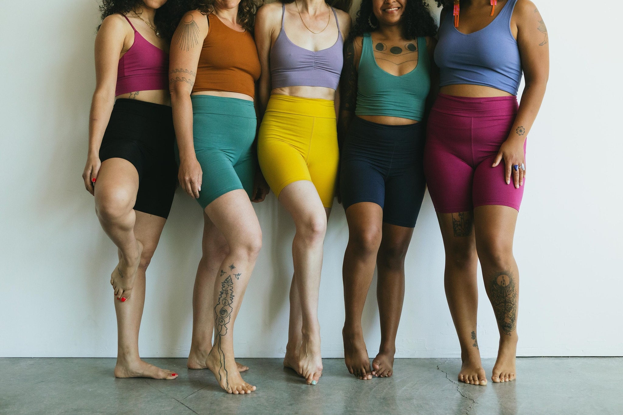 Biker Shorts- Athletic shorts - Organic Tencel shorts