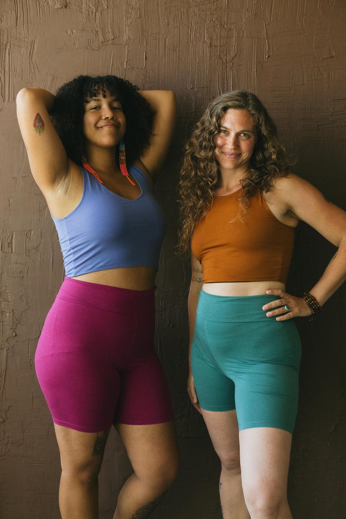 Biker Shorts- Athletic shorts - Organic Tencel shorts