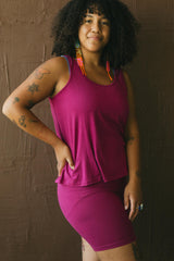Sol top - lightweight super soft summer tank top made from organic cotton and tencel