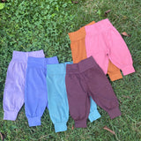 Organic Cotton baby pants - stretchy pants for little legs - soft baby pants