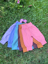 Organic Cotton baby pants - stretchy pants for little legs - soft baby pants