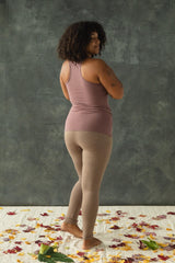 Yogini Top 2.0 - organic cotton racerback tank top made from thick and stretchy fabric