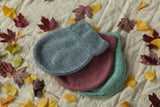 Heathered Beanie - 100% organic cotton knit beanie head - mixed color yarns knit together
