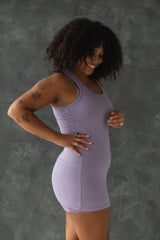 Yogini Top 2.0 - organic cotton racerback tank top made from thick and stretchy fabric