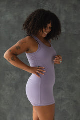 Yogini Top 2.0 - organic cotton racerback tank top made from thick and stretchy fabric