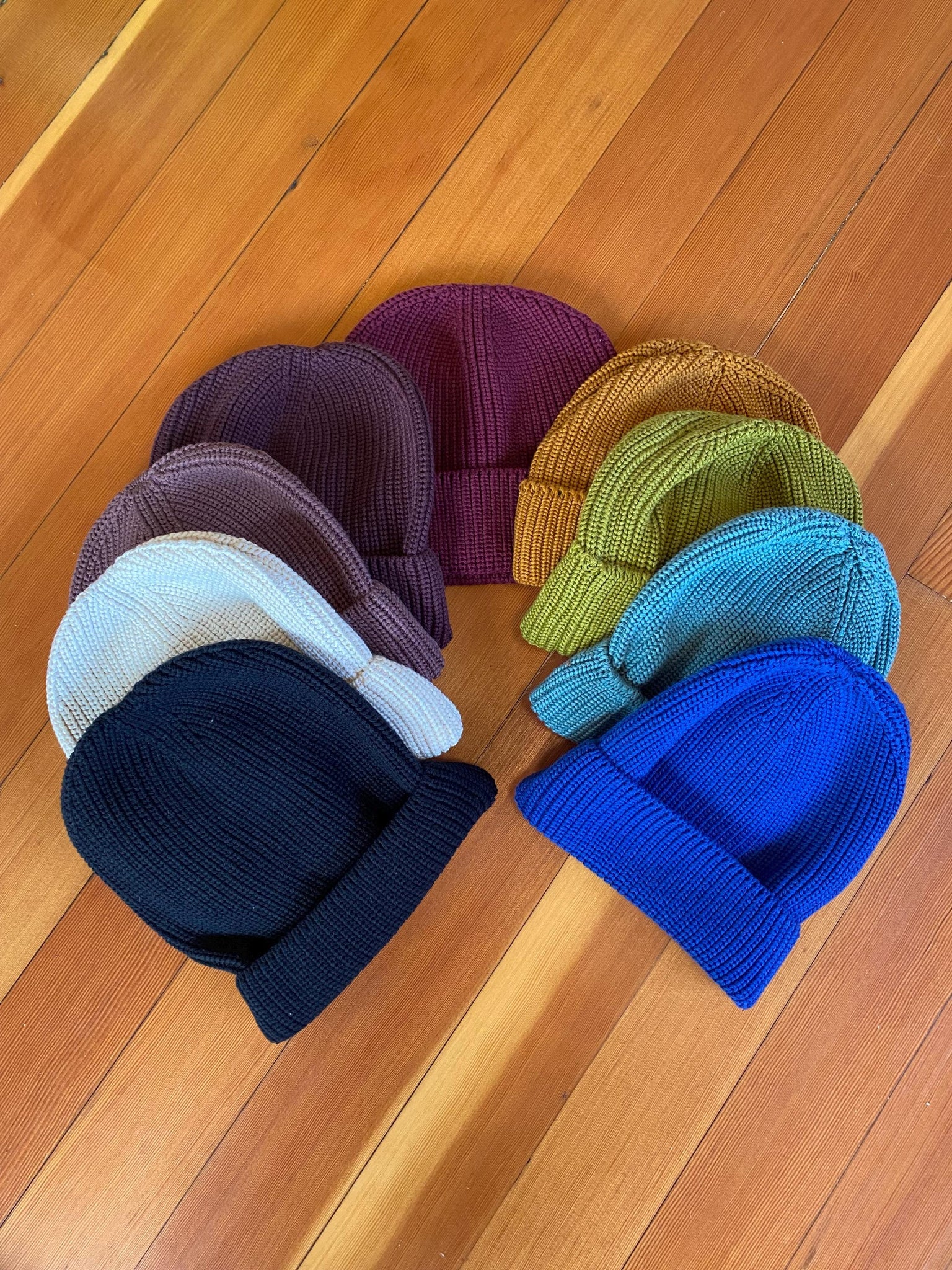 100% Organic Cotton Knit Hat - Super soft beanie from all natural fibers