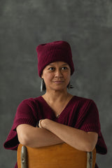 100% Organic Cotton Knit Hat - Super soft beanie from all natural fibers
