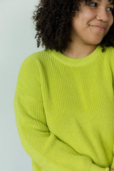 La Mágica - Organic Cotton Sweater: Earthy Colors, One Size