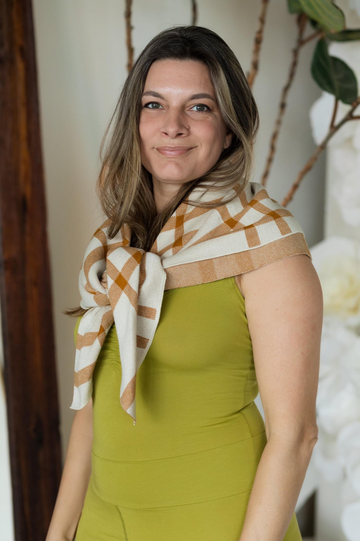 Hygge - organic cotton super soft cozy sweater knit - shawl - wrap - blanket - coverall