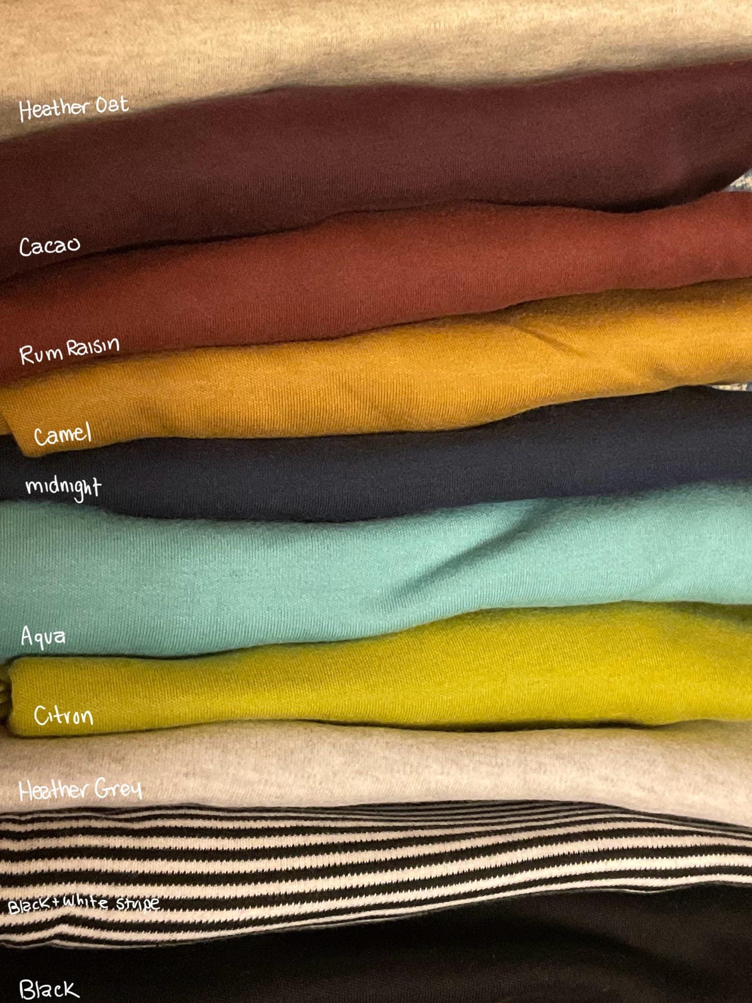 Ella Long Sleeve - 100% organic cotton soft cozy tunic length long sleeve top