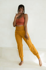 Linen Joggers - Beautiful breathable joggers with deep pockets made from our soft linen organic cotton blend