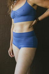 Size L - Organic cotton super soft high waisted underwear