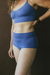 Size L - Organic cotton super soft high waisted underwear