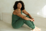 Linen Joggers - Beautiful breathable joggers with deep pockets made from our soft linen organic cotton blend