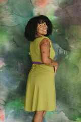 Paradise Dress - Open back dress - Organic cotton summer dress